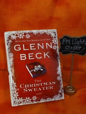 Glenn Beck The Christmas Sweater Novel Book Cover Decorative Jacket